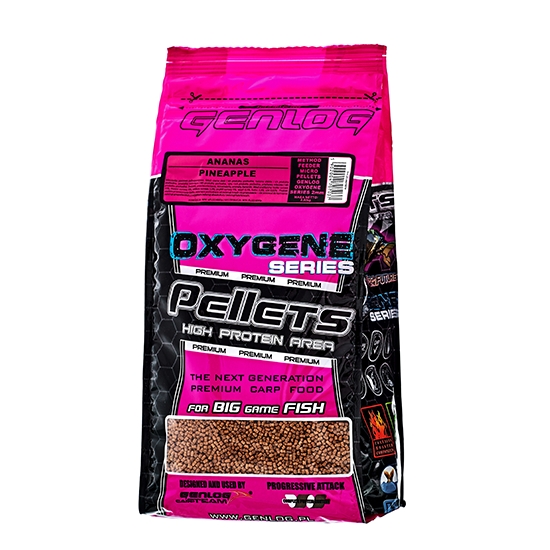 GENLOG Oxygen Micro Pellet RED HALIBUT 2mm 800g